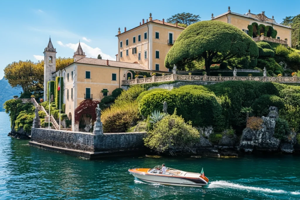 Villa Balbianello, one of the most famous attractions on Lake Como