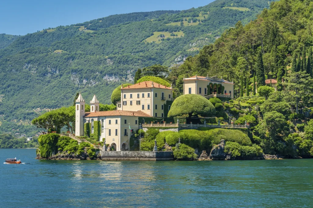 Villa Balbianello on Lake Como, famous Star Wars filming location