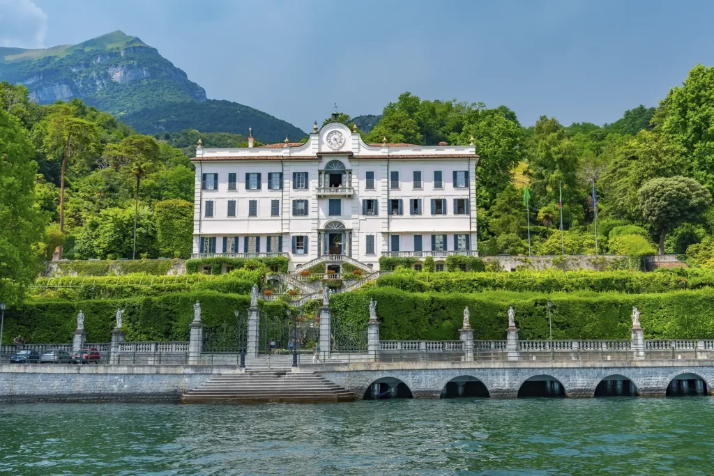 Gardens of Villa Carlotta on Lake Como