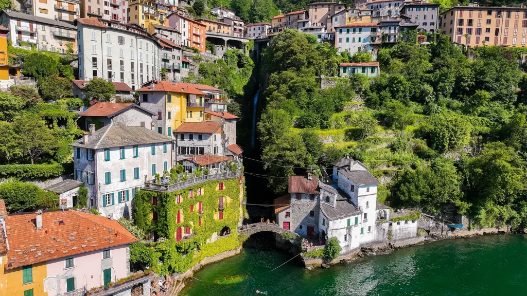 Nesso with waterfall